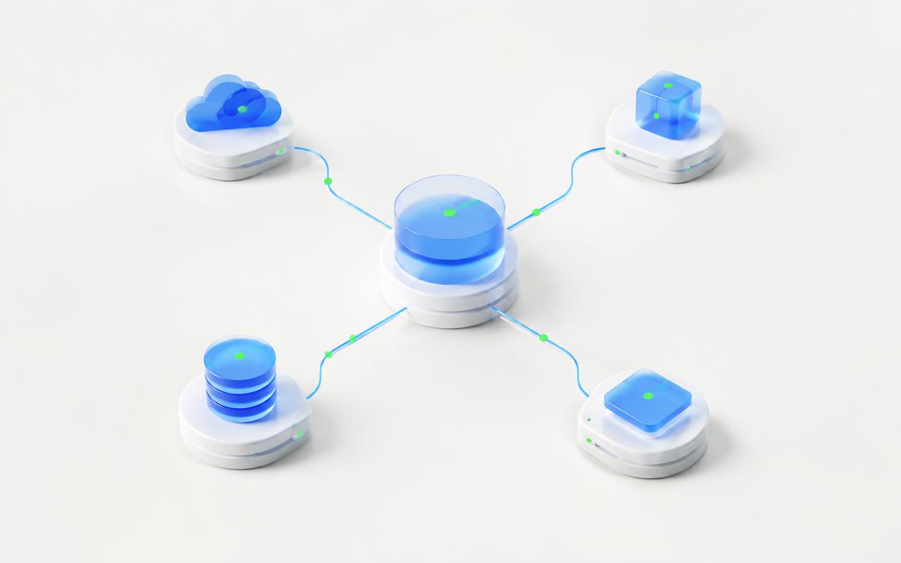 Connected data pipeline nodes